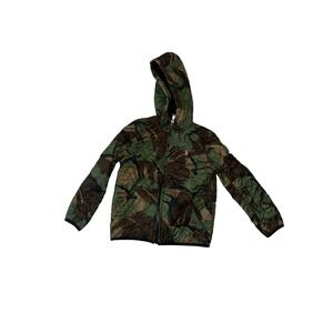 Nice Polo Ralph Lauren Camo Quilted Hooded Jacket Boys Size 6 Lightweight Zip Up